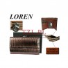 Portfel Loren N23-1-RS Brązowy